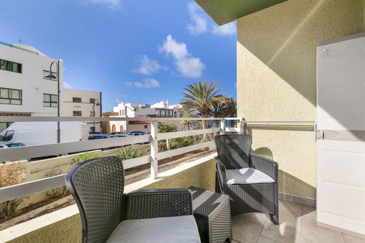 Apartamento para 4 personas, con balcón en Bajamar 