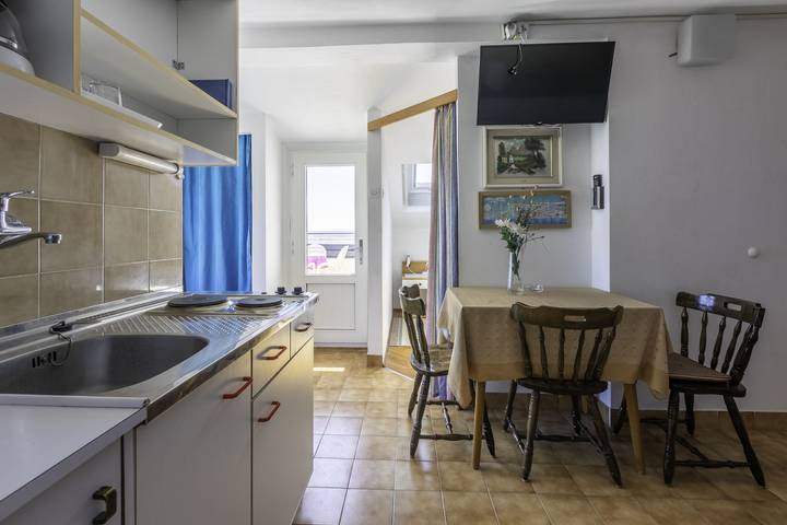 Studio für 3 Personen, mit Balkon in Dramalj - 4