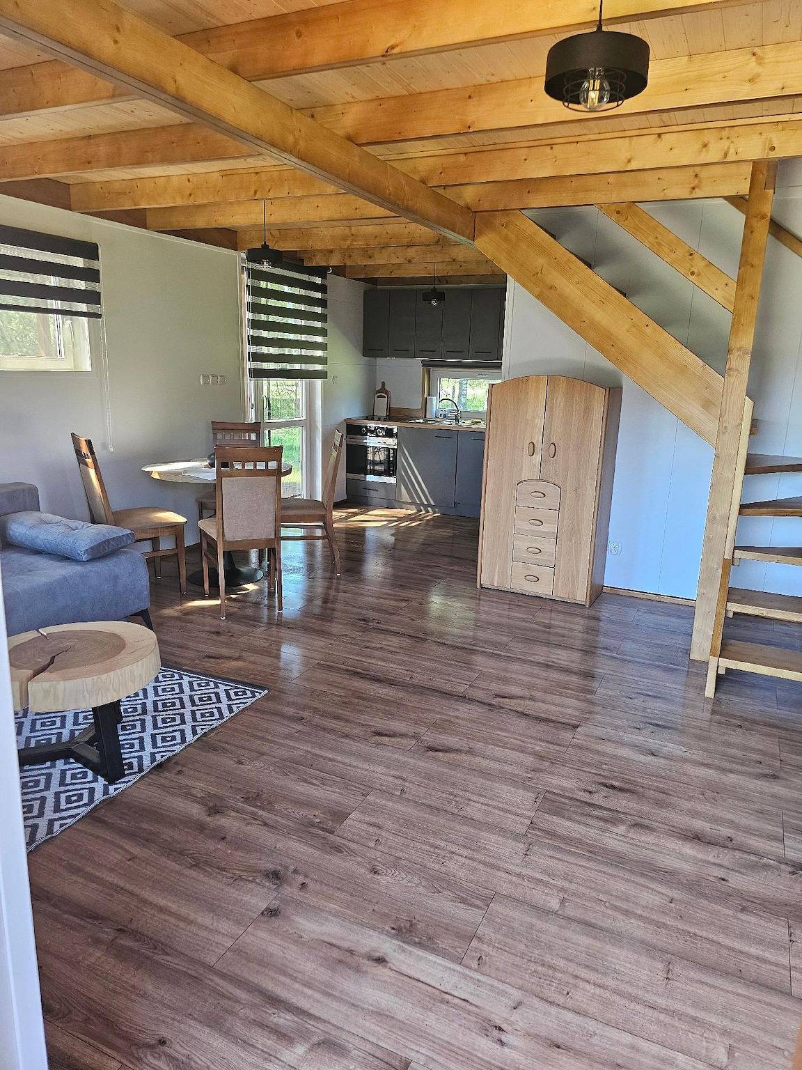 Ferienhaus "Brown House" mit eigener Terrasse in Pommern