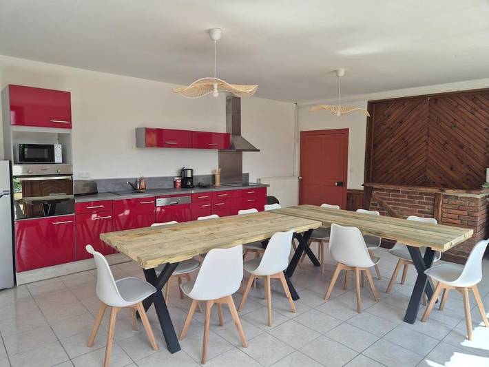 Maison de vacances pour 12 personnes, avec Terrasse et Jardin