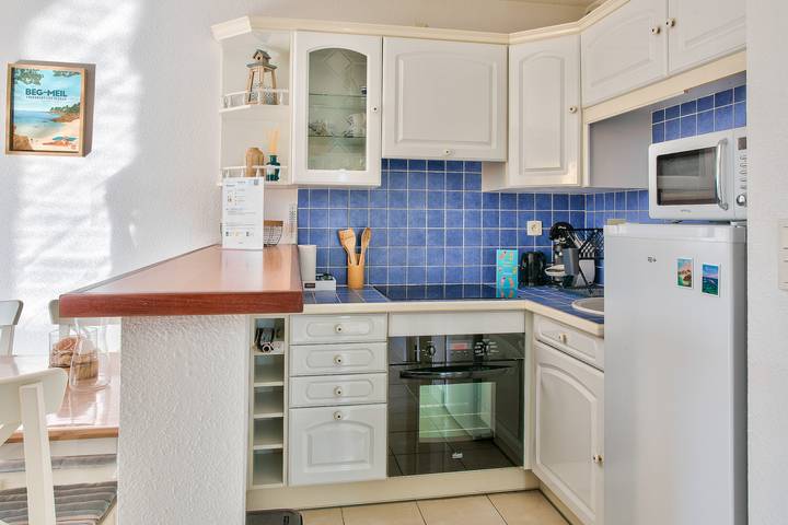 Appartement entier, À 400m de la mer, appartement avec terrasse pour 2 in Fouesnant, Côte de Cornouaille