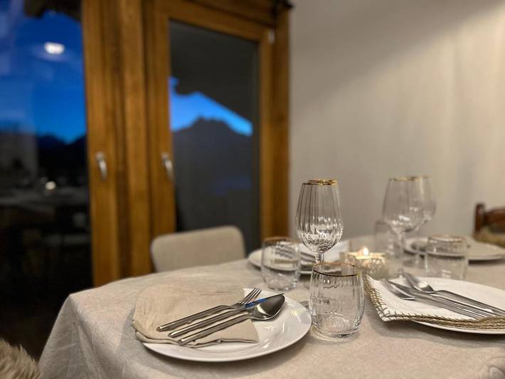 Gîte pour 6 personnes, avec vue ainsi que jardin et balcon dans Chesières - 4