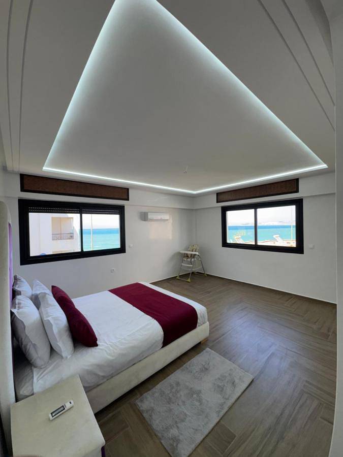 Appartement de vacances pour 9 personnes, avec vue et terrasse à Tanger