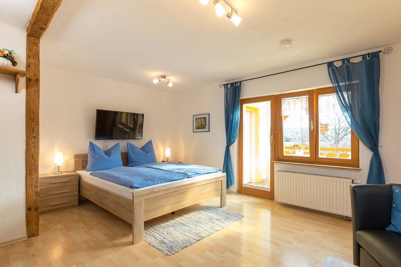 Ganze Ferienwohnung, Apartment mit Balkon in Hergensweiler, Bayerisch Schwaben