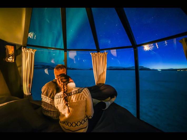 Lodge für 2 Personen, mit Ausblick und Seeblick in Schweden - 2