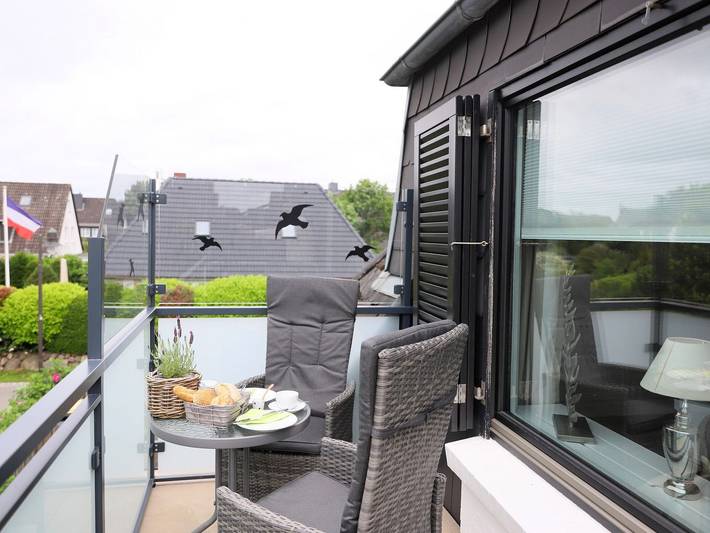Ferienwohnung für 2 Personen, mit Balkon in Morsum - 4