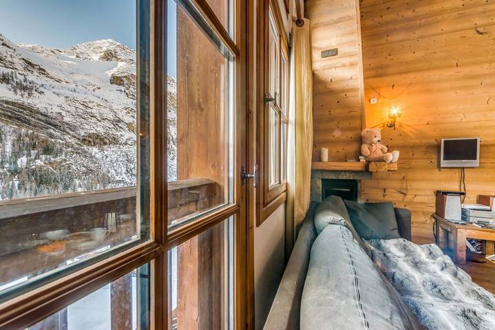 Chalet pour 12 personnes, avec balcon à Tignes - 4