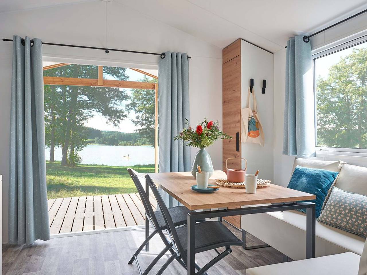 Acogedor mobil-home, perro bienvenido - 4 pers. in Luynes, Región de Tours