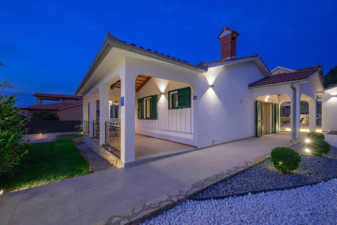 Villa E in Labin, Ostküste Istrien