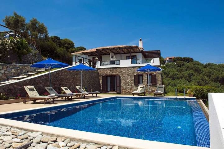 Ferienhaus für 6 Personen, mit Terrasse und Garten, mit Haustier auf Skiathos - 2