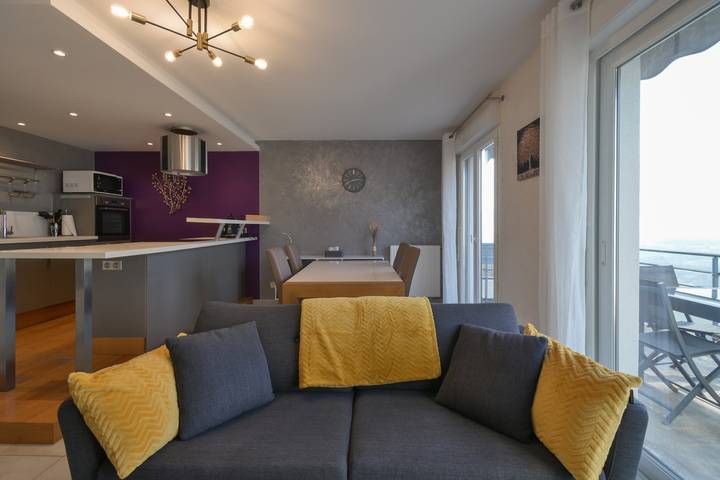 Apartamento entero, Le Mirad’Or - Aire acondicionado, Wifi y Balcón con vistas en Aiton in Aiton, Región de Saint-Jean-de-Maurienne