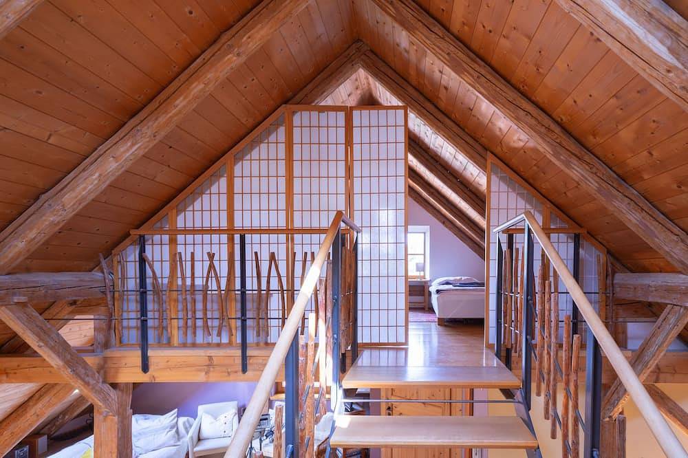 Loft für Familien, Gruppen, Kamin, Nähe Ammersee, Allgäu, Neuschwanstein in Unterdießen, Romantische Straße