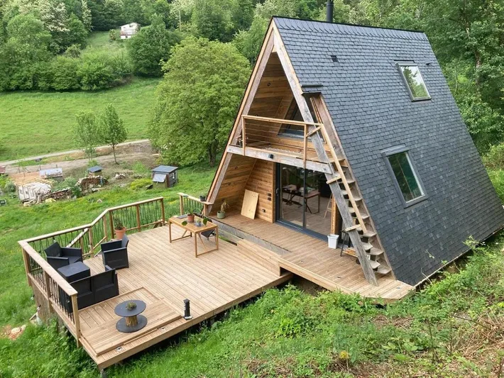 Casa de vacaciones para 4 personas, con vistas y terraza - 1