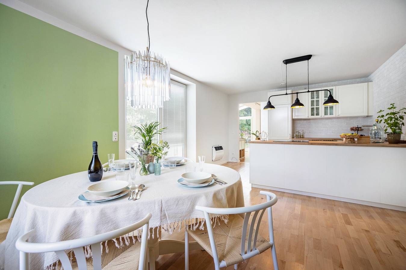 Blauwe Huis – stijlvol vakantie- en seminarhuis met grote tuin in Buchloe, Zwaben (Bayern)