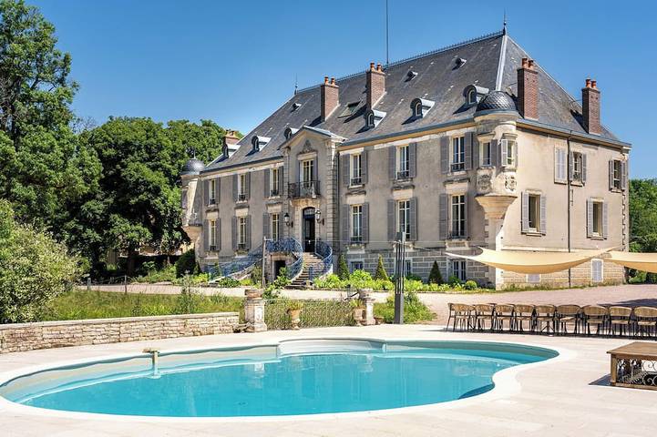 Château pour 25 personnes en Bourgogne