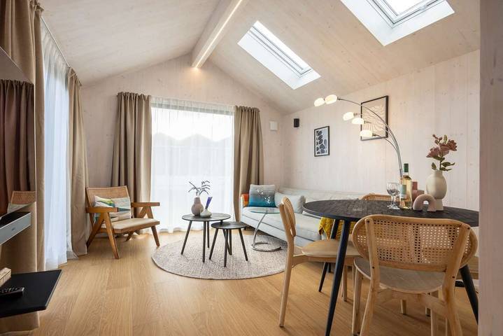 Gîte pour 4 personnes, avec Jardin