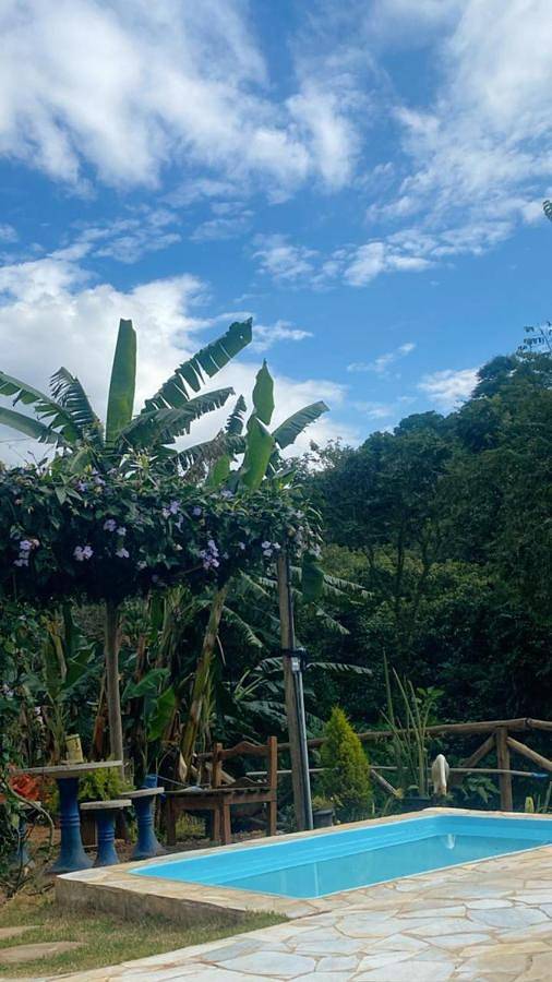 Casas e apartamentos de temporada para 11 pessoas, com vista e piscina e ainda balcão, com animais de estimação em Piracaia