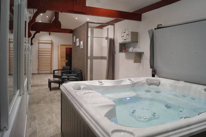 Hôtel pour 3 personnes, avec jardin et sauna ainsi que piscine et jacuzzi à Estérençuby - 4