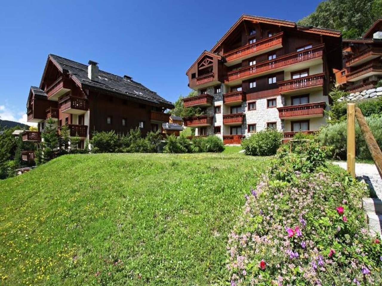 Ganze Wohnung, 3-Zimmer-Wohnung für 5 Personen Auswahl in Meribel Village, Courchevel