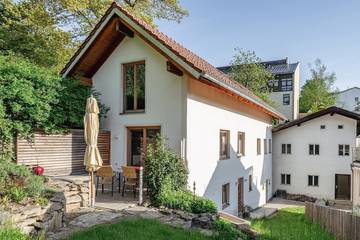 Ferienhaus für 4 Personen, mit Seeblick und Garten sowie Terrasse im Bayerischer Wald