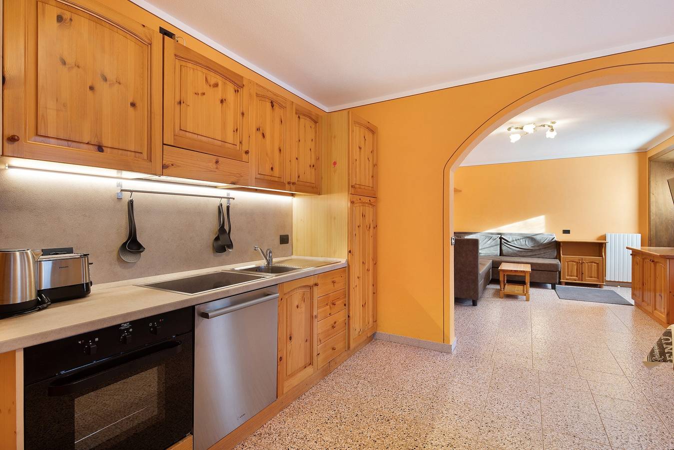 Appartamento intero, Appartamento 'Chalet Gaste Friends' con vista sulle montagne in Livigno (Borgo), Livigno