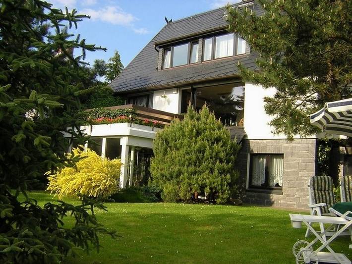 Ferieleilighet for 3 personer, med terrasse og hage i tillegg til sauna i Wismar