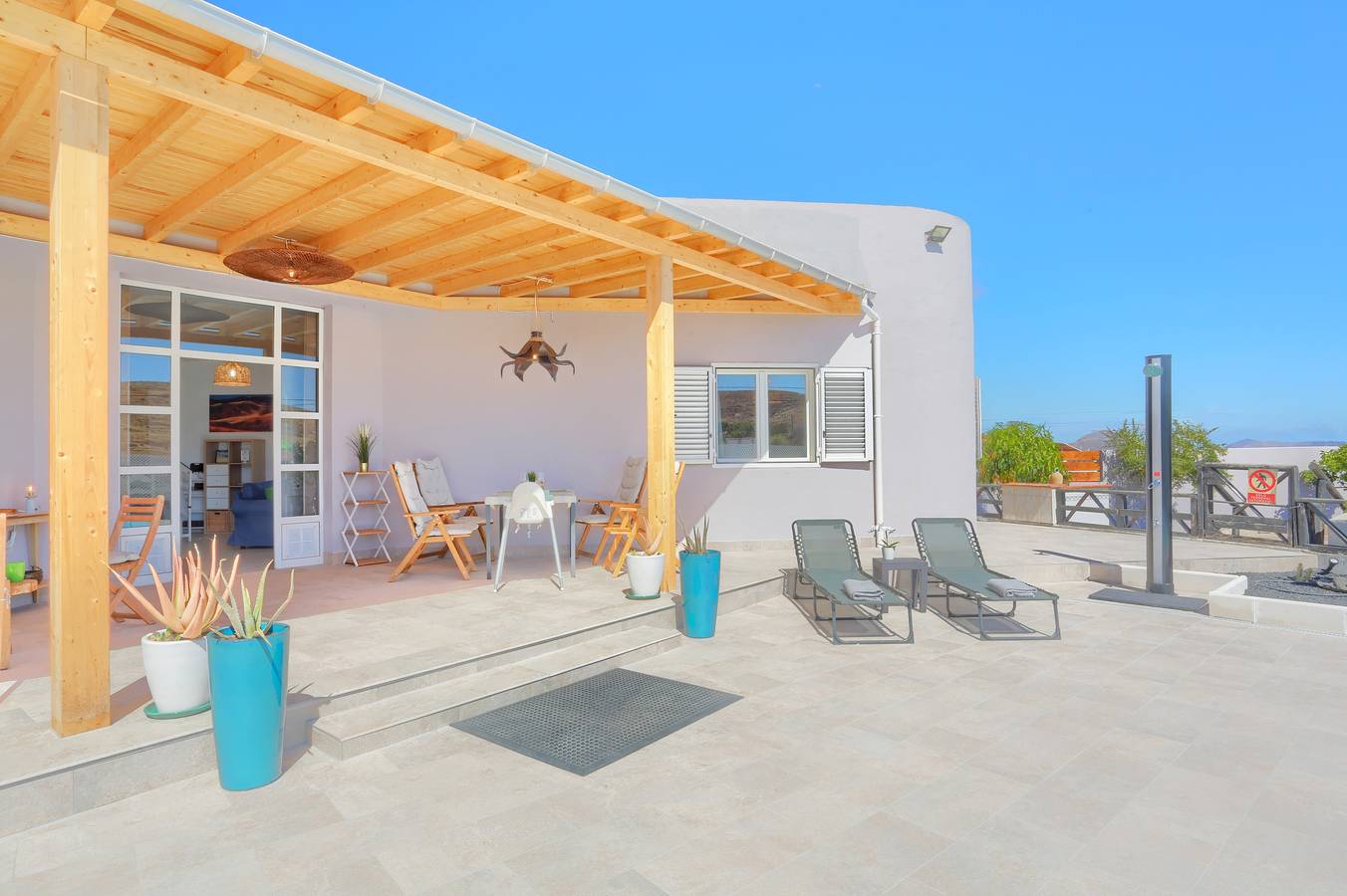 Villa Brisa de Gairia – Votre oasis privée au cœur authentique de Fuerte, Wi-Fi et climatisation in Antigua, Fuerteventura