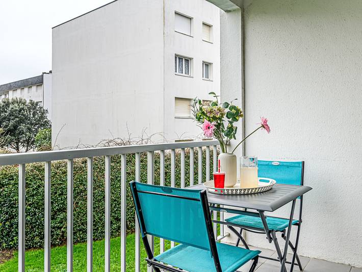 Appartement de vacances pour 4 personnes, avec balcon à Quiberon