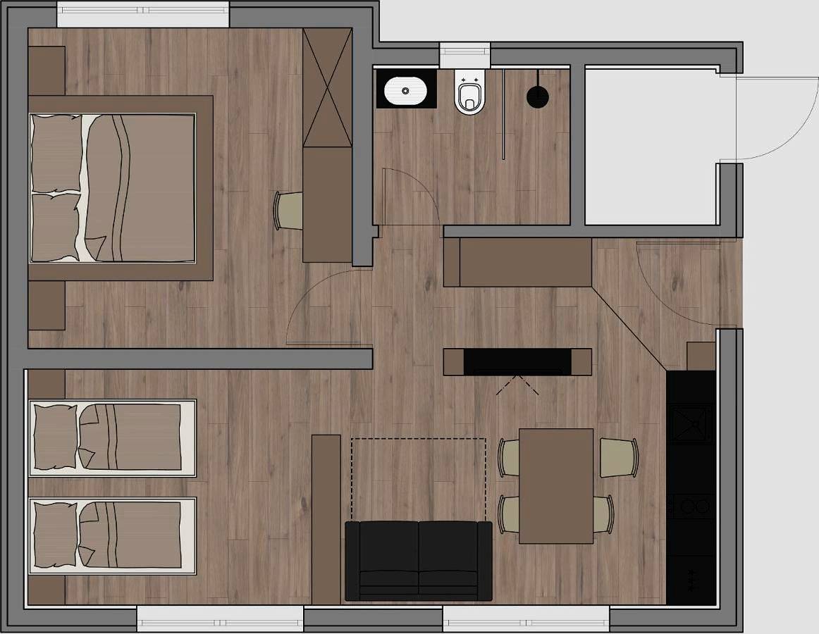 Ganze Wohnung, Chalet Zana in Bled, Triglav Nationalpark