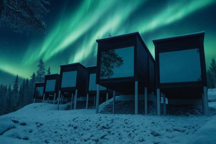 Hotel voor 4 personen, met whirlpool en sauna in Rovaniemi