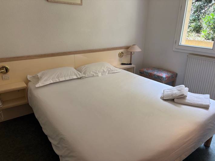 Chambre pour 2 personnes, avec jardin