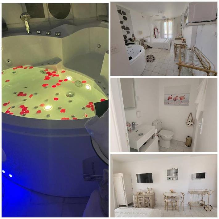 Appartement de vacances pour 2 personnes, avec balcon et jacuzzi