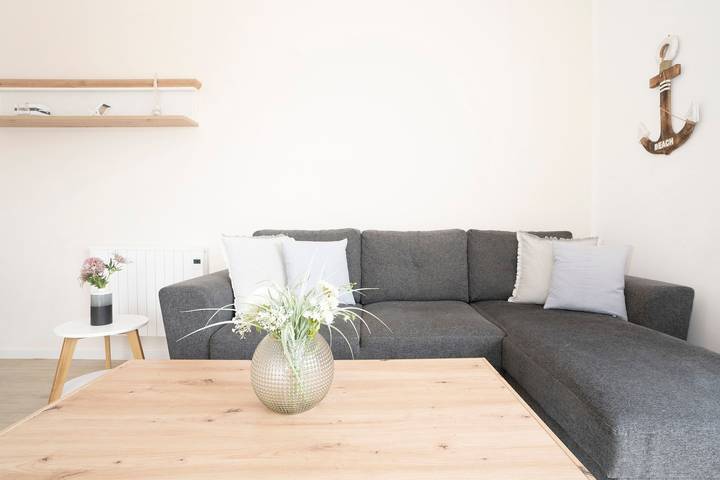 Ferienhaus mit Meerblick für 4 Personen, mit Garten und Terrasse, kinderfreundlich