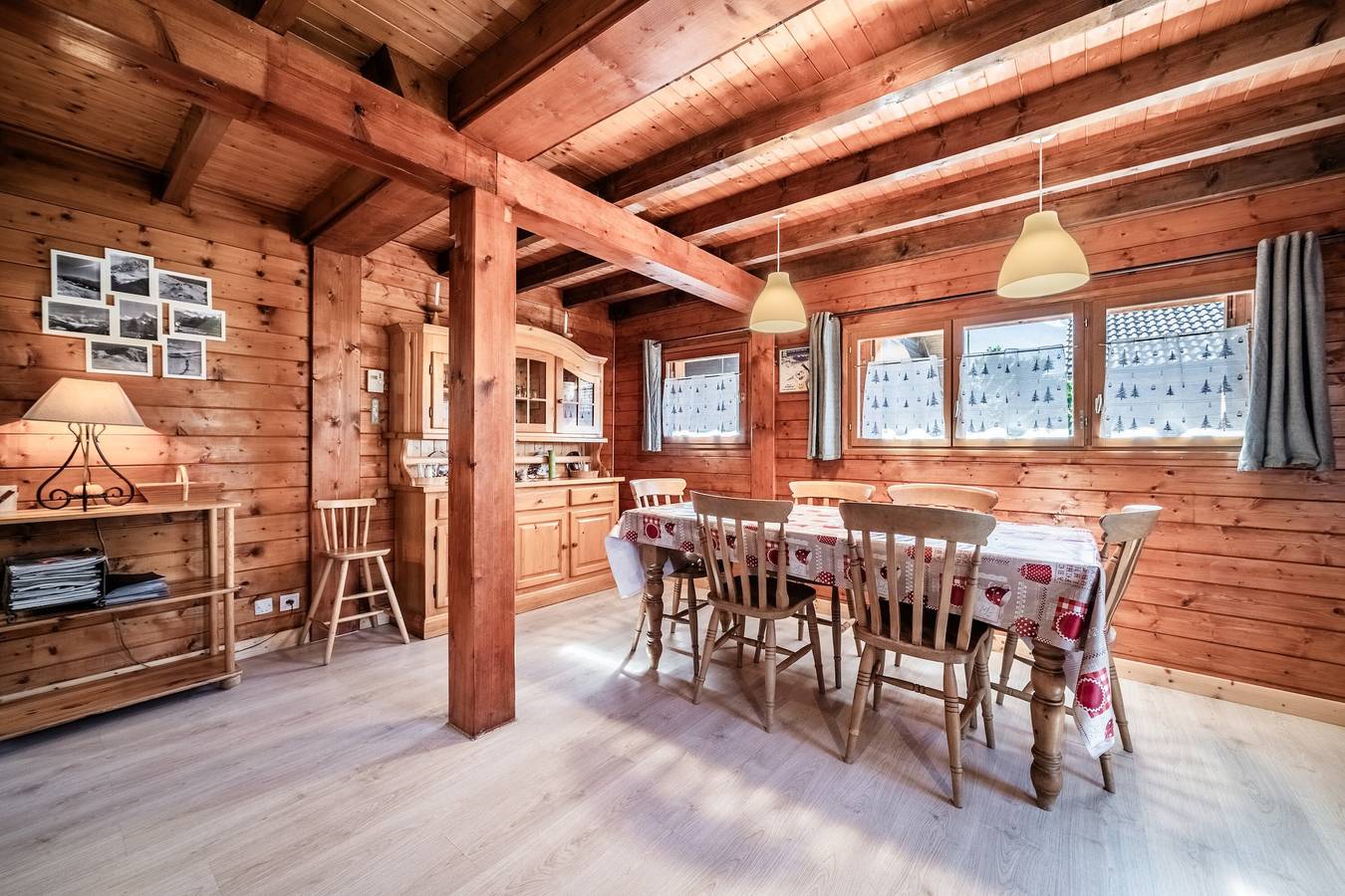 Chalet '6p Confort - L’ours Blanc': bergzicht, privé tuin en Wi-Fi in Verchaix, Bonneville regio