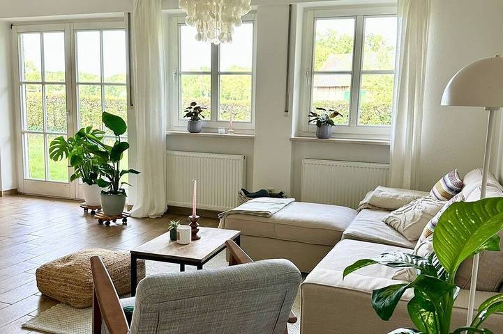Ferienwohnung für 5 Personen, mit Garten
