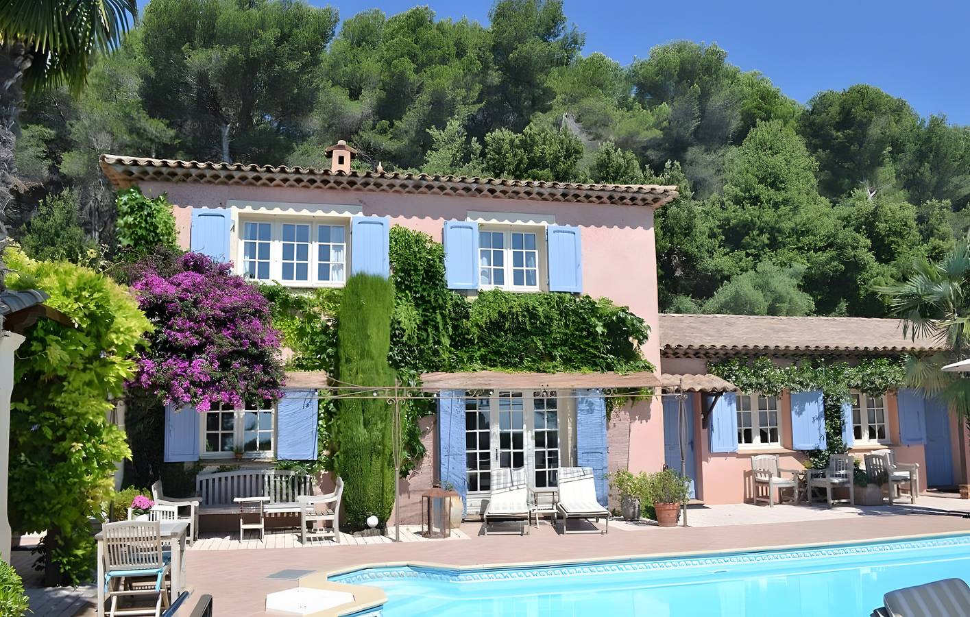 Gästezimmer „Olive“ mit Gemeinschaftspool, Wlan und Klimaanlage in Tourrettes-sur-Loup, Cannes und Umgebung