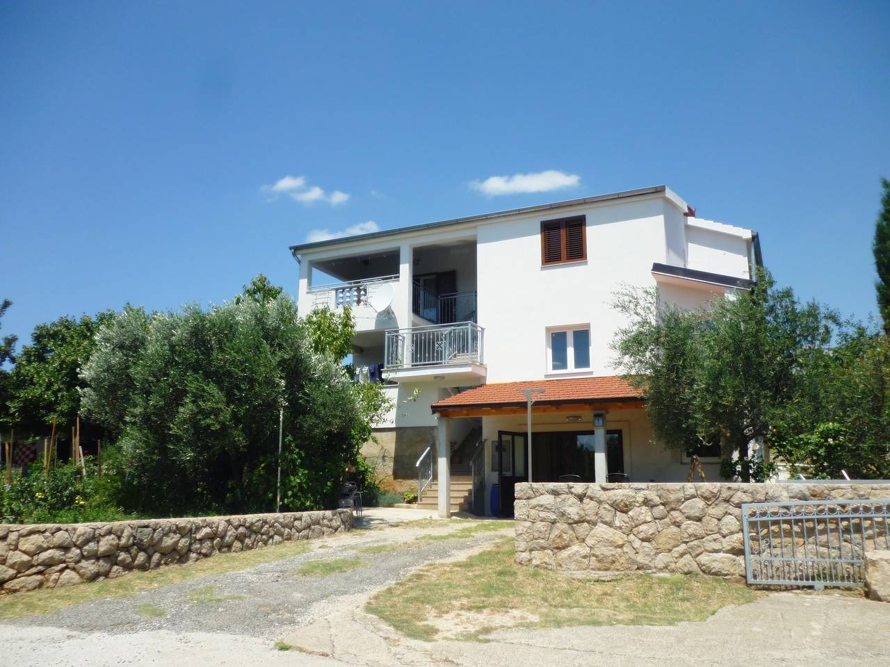 Cały apartament, Apartament wakacyjny dla 4 osób z balkon in Starigrad, Zadar