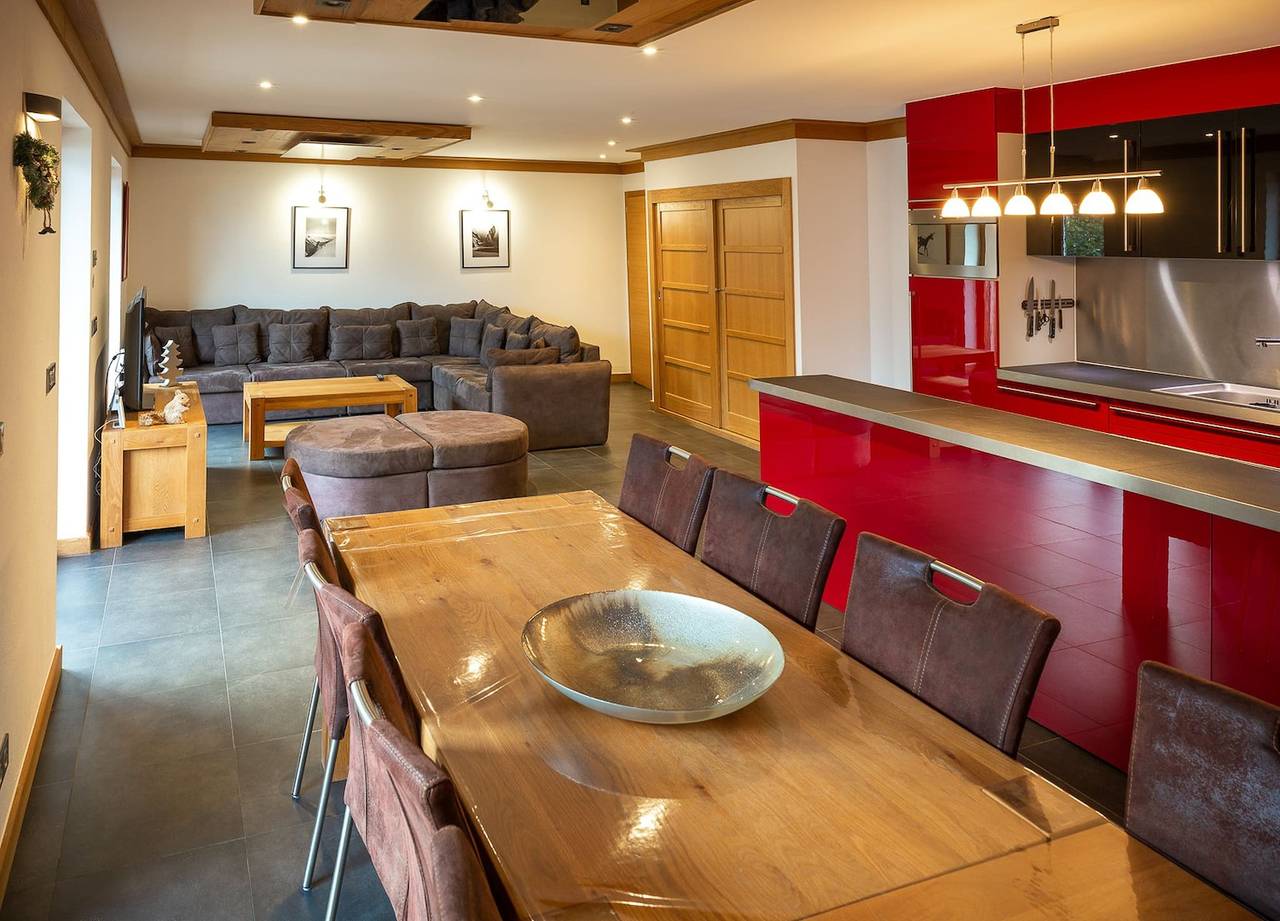 Apartamento entero, Les Ecureuils - Rénové - Skis aux pieds in Les Houches, Macizo del Mont Blanc