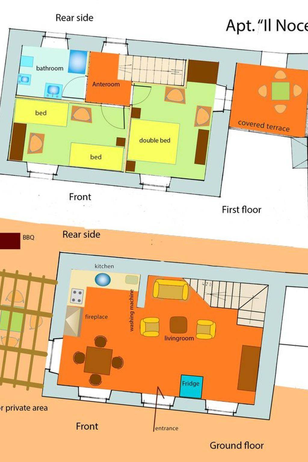 Apartamento entero, Das Walnusshaus in San Venanzo, Provincia de Perugia