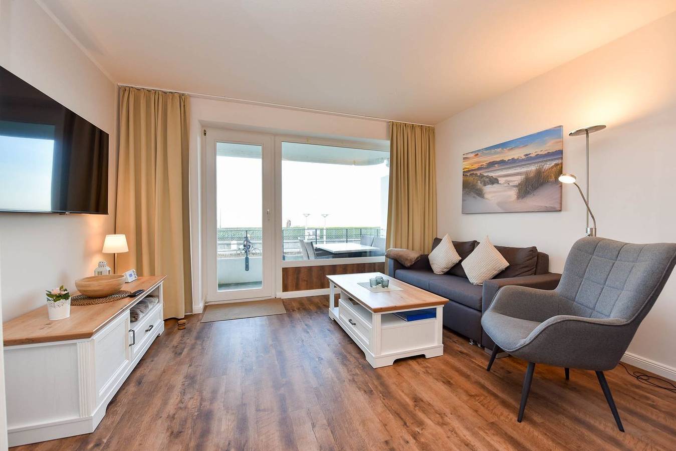 Apartamento entero, Moderne 2 Raum Ferienwohnung mit direktem Wattenmeerblick in Cuxhaven-Duhnen in Duhnen, Cuxhaven