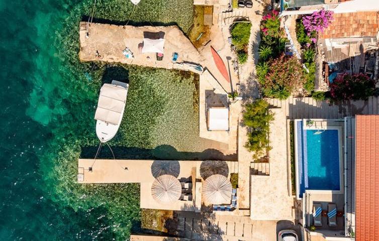 Waterfront villa Marija by Villas Guide in Blato, Korcula