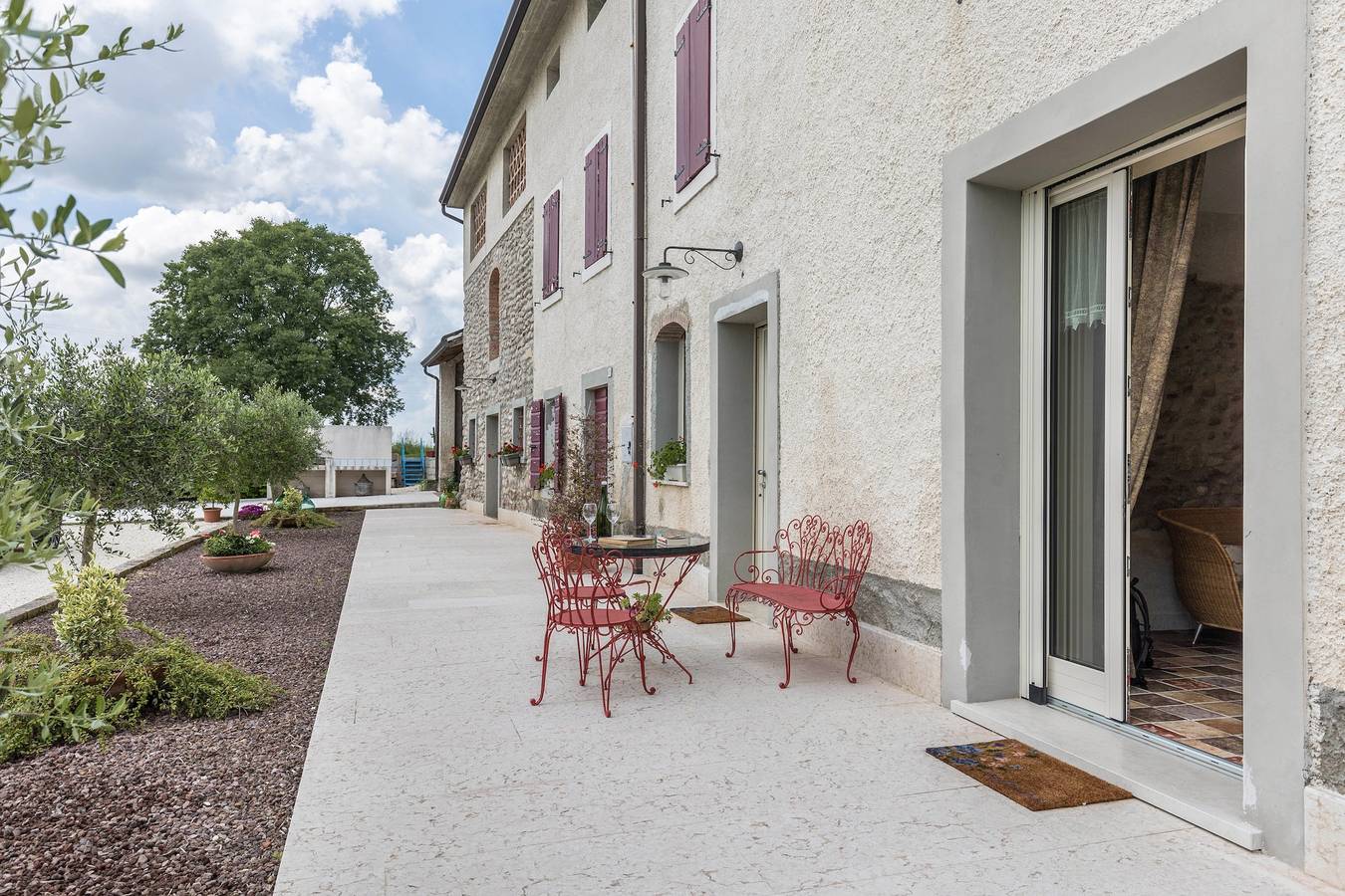 Appartamento intero, Appartamento 'Agriturismo Tenuta Corte Tese' con giardino in comune e aria condizionata in Sona, Provincia di Verona