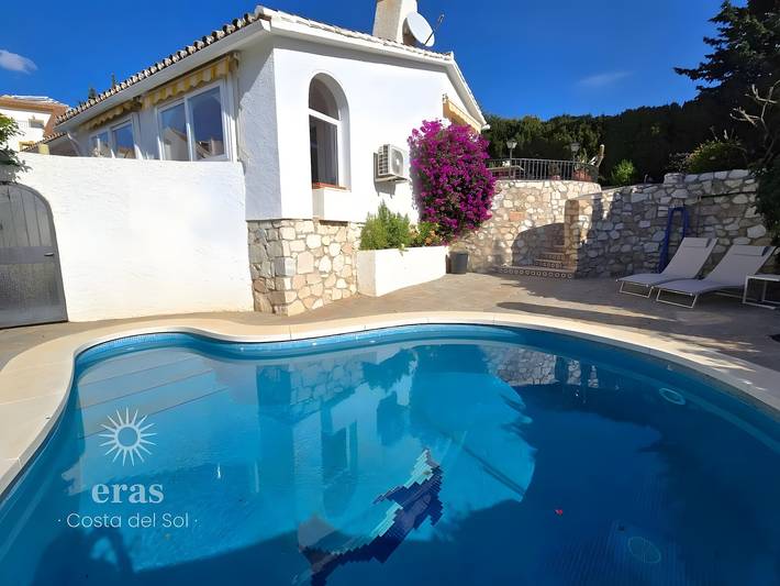 Villa voor 6 personen, met balkon en tuin in Fuengirola