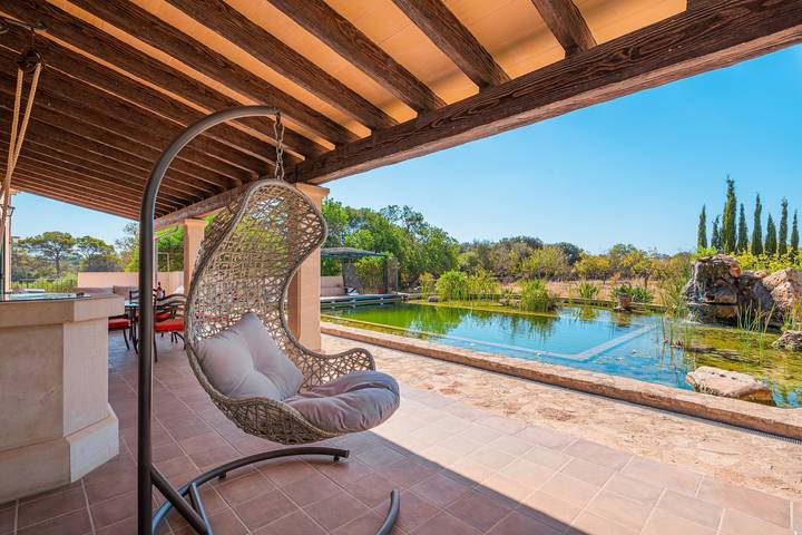 Villa für 8 Personen, mit Kinderpool und Garten in Santanyí