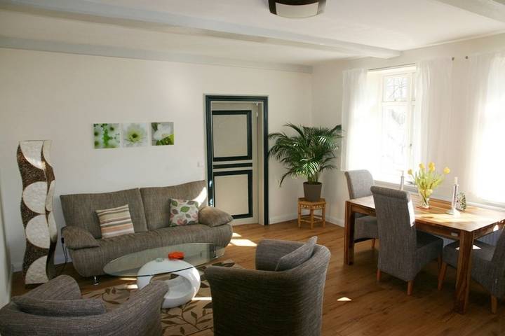 Ferienwohnung für 4 Personen, mit Terrasse und Garten sowie Sauna in der Husumer Bucht - 3