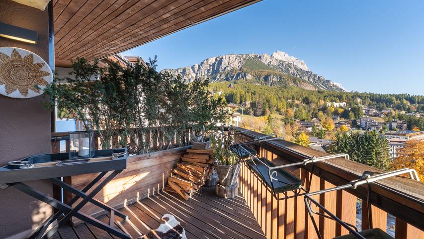 Villa pour 10 personnes, avec sauna ainsi que terrasse et vue dans Dolomites