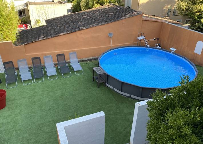 Villa pour 7 personnes, avec piscine et jardin ainsi que balcon et jacuzzi à La Valette-du-Var
