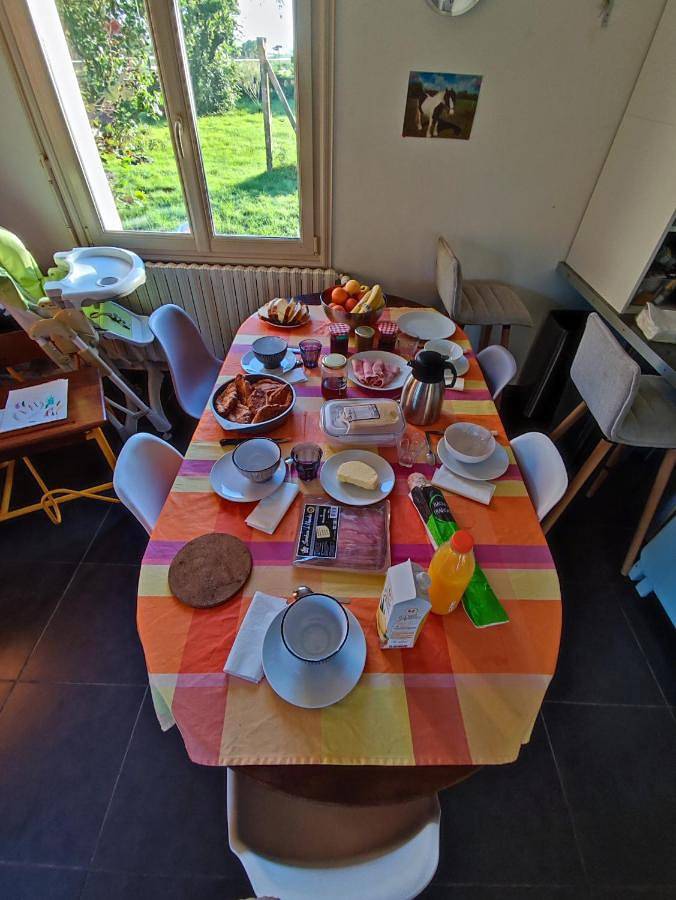 Chambre d’hôte pour 3 personnes, avec Terrasse et Jardin ainsi que Bassin pour enfant et Sauna dans Orne - 3
