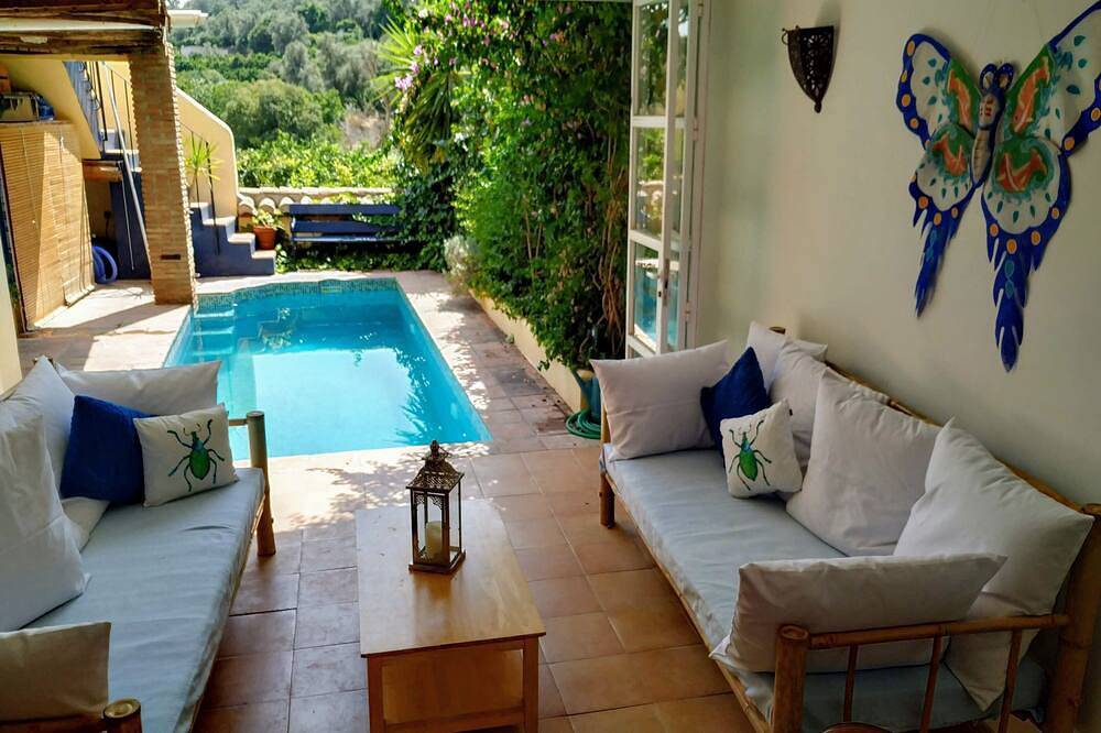 Casa morisca, piscina, wifi, vistas y terrazas - Valle de Lecrín, sur de Granada in Saleres (Granada), El Valle