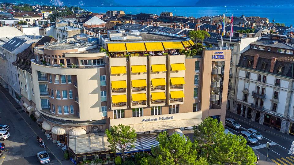 Astra Hotel Vevey - Double Room Xl in Vevey, Lake Geneva